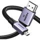 Кабель мультимедийный HDMI M to HDMI micro M 2.0m V2.1 8K60Hz HD164 U (m498292) - изображение 2