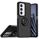 Чехол Fiji Colorframe для Xiaomi Redmi 15 матовый бампер с кольцом подставкой Black - изображение 1