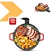 Электрогриль с антипригарным покрытием Domatec MS 5304 1800W 36 см (47555-5304_535) - изображение 2