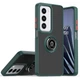 Чехол Fiji Colorframe для Xiaomi Redmi 15 матовый бампер с кольцом подставкой Green - изображение 1