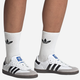 Sneakersy męskie do kostki adidas Samba B75806 39.5 (6UK) Białe/Czarne/Szare (955555909841676) - Outlet - obraz 2