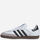 Sneakersy męskie do kostki adidas Samba B75806 39.5 (6UK) Białe/Czarne/Szare (955555909841676) - Outlet - obraz 4