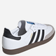 Sneakersy męskie do kostki adidas Samba B75806 39.5 (6UK) Białe/Czarne/Szare (955555909841676) - Outlet - obraz 5