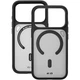 Чохол панель силіконовий Blueo Mr Gorilla Frosted Heat Dissipation Stand with MagFit MagSafe для Apple iPhone 17 Pro Max (6.9") Black - зображення 3