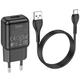 Сетевое зарядное устройство Hoco C96A (1USB/2.1A) + кабель USB to Type-C - изображение 4
