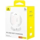 Блочок Baseus P10111404 Cube Pro Fast Charger PD30W 1USB-A/1Type-C Moon White - зображення 2