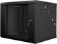 Szafa wisząca serwerowa Lanberg 19" 9U 600x600 Black (WF02-6609-10B) - obraz 2