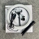 Селфи лампа кольцевая с треногой на стол от USB и Power Bank с держателем для телефона Led 26 см 3000–6000K BRL-10 Tripod - изображение 10