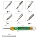 Отвертка BEST BST-889A 6 в 1 прецизионная T3/T4/T5/T6/PH2.0/SL2.0 магнитная, 130mm, двусторонняя - изображение 2