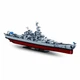 Конструктор Військовий корабель Лінкор USS Missouri S Sluban Model Bricks 1739 деталей - зображення 2