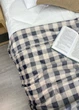 Плед-покрывало Decorator WellSoft 150х210 см Клетка Бежево-серый (87-280) - изображение 2