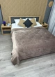 Плед-покрывало Decorator WellSoft 150х210 см однотонный Лилово-серый (87-265) - изображение 5