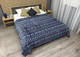 Плед-покрывало Decorator WellSoft 150х210 см с рождественским принтом Синий (87-289) - изображение 3