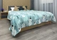 Плед-покрывало Decorator WellSoft 200х220 см с рождественским принтом Голубой (87-284) - изображение 4