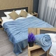 Плед-покривало Decorator WellSoft 180х210 см однотонний Блакитний (87-264) - зображення 1