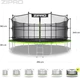 Батут Zipro Premium Jump Pro 16 FT Green - изображение 10