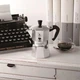 Кавоварка гейзерна Bialetti Moka Express 4TZ silver-black - зображення 3