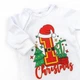 Человечек Dexter`s для новорожденных на кнопках с принтом my first christmas 74 см белый - изображение 2