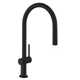 Змішувач для кухні Hansgrohe Talis M54 72802670 з висувною лійкою чорний матовий - изображение 1