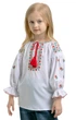 Дитяча вишиванка для дівчинки Веселка Folk Moda 146 Білий (veselka-280711182) - изображение 1