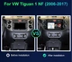 Штатная автомагнитола SXAUTO для VW Tiguan 1 NF 2006-2017 / 9" / Сенсорная / 8/256Гб / Android 13 / Apple CarPlay / Android Auto / Bluetooth / WI-FI / GPS / USB Б/В - изображение 2