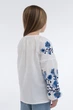 Дитяча лляна вишиванка для дівчинки Folk Moda 146 Білий (6009-213411182) - изображение 2