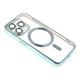 Чохол TPU Metallic Chrome Full Camera with Magsafe для iPhone 12 Pro Max Колір Chrome Black - изображение 14