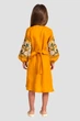Дитяча сукня-вишиванка для дівчинки Folk Moda 122 Гірчичний (6013-254711171) - изображение 2