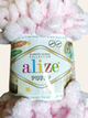 Пряжа Alize Puffy цвет 31 нежно-розовый (А 501) - изображение 2