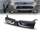 Решетка радиатора Mitsubishi Outlander III 12-15 (кроме XL) (FPS) хром/черная 7450A743 - изображение 2