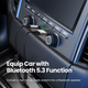 Bluetooth-адаптер UGREEN CM309 Bluetooth Car Receiver Aux с микрофоном Space Gray (2000129) - изображение 3