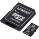 Карта пам'яті Kingston 16GB microSDHC Industrial C10 A1 pSL C Card + SD Adapter SDCIT2/16GB (SDCIT2/16GB) - зображення 2