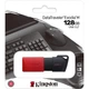 Флеш-накопитель Kingston 128GB USB3.2 DataTraveler Exodia M Black/Red (DTXM/128GB) - изображение 3