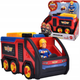Wóz strażacki Simba Jupiter mini z figurką (4006592095963) - obraz 2