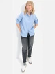 Сорочка бавовняна жіноча Camel Active Blouse 309722-9S94-41 S Синя (4064478751266) - зображення 3
