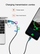 Адаптер брелок OTG Type-C - USB. Переходник для соединения устройств Type-C OTG S5 Серебристый - изображение 5