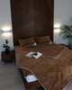 Комплект Camel (woolmark): Наматрацник Ковдра Подушки. односпальний Розмір 100x200 - зображення 4