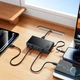 Зарядное устройство Hoco USB/6хType-C 50W PD Modern Black (C151A) - изображение 9