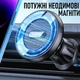 Магнитный MagSafe автодержатель для телефона в вентиляционную решетку в автомобиль D50-G - изображение 3