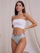 Трусики-танга ISSA PLUS BL2-507 S Серые (issa2007682263325) - изображение 1