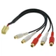 Адаптер линейных выходов Mini ISO-RCA ACV 1441-03 - изображение 2