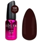 Гель лак Edlen Color 100 терракотовый бордовый, 9 мл - изображение 1