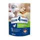 Влажный корм для взрослых собак малых пород Club 4 Paws Premium pouch 12 шт по 100 г (курица в желе) - изображение 1