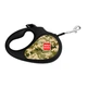 Поводок-рулетка для собак WAUDOG R-leash, рисунок "Милитари", M, до 25 кг, 5 м, светоотражающая лента - изображение 1