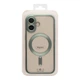 Чохол TPU Metallic Chrome Full Camera with Magsafe для iPhone 16 Колір Chrome Green - зображення 7