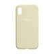 Чохол Silicone Case Full Size (AA) для iPhone Xs Max Колір 51.Mellow Yellow - изображение 1