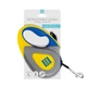 Поводок-рулетка для собак WAUDOG R-leash, рисунок "Colors of freedom", L, до 50 кг, 5 м, светоотражающая лента - изображение 2