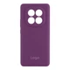 Чохол Liquid Silicone (AA) Full Camera для Xiaomi Redmi Note 14 Pro+ 5G Колір 39.Elegant Purple - изображение 15
