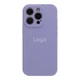 Чохол Silicone Case Full Size with Frame для iPhone 16 Pro Колір 39.Elegant Purple - изображение 1