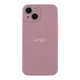 Чохол Silicone Case Full Size with Frame для iPhone 13 Колір 68.Blackcurrant - изображение 1